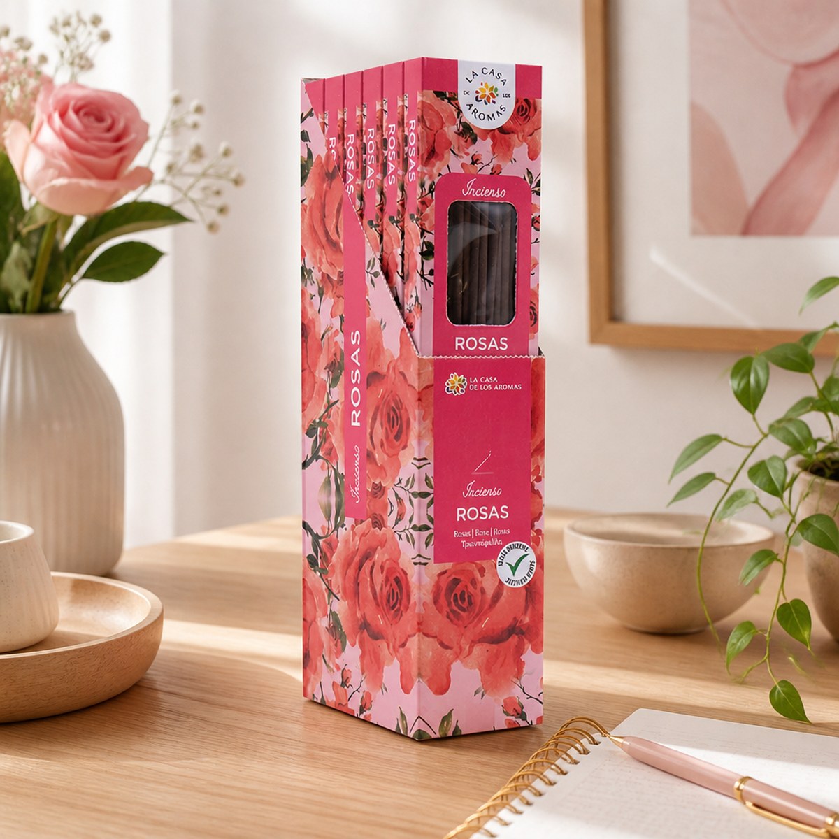 La Casa de Aromas Rose Incense