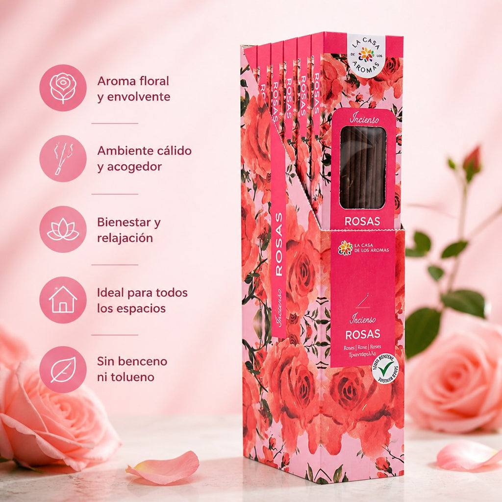La Casa de Aromas Rose Incense