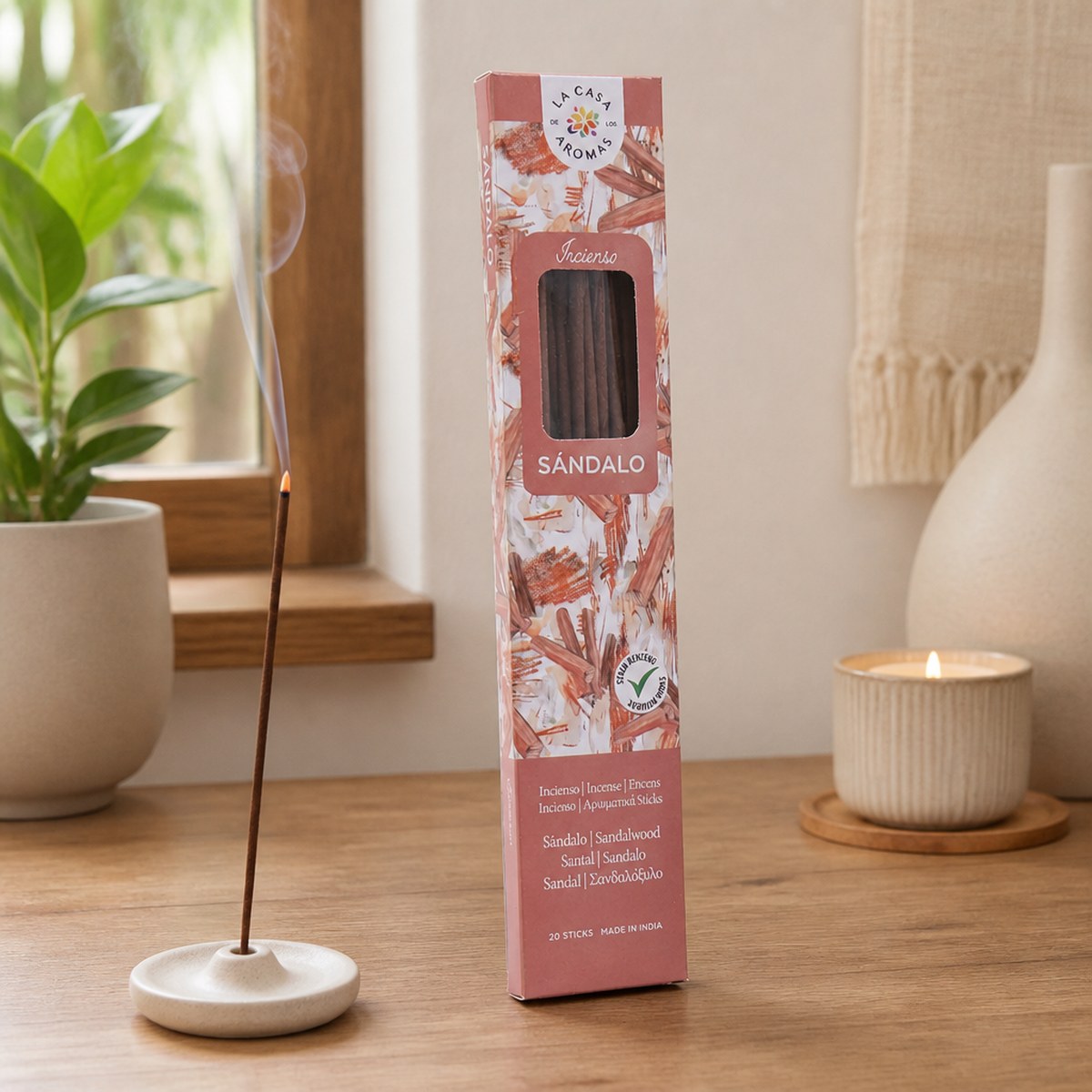 Sandelholz-Räucherstäbchen La Casa de los Aromas