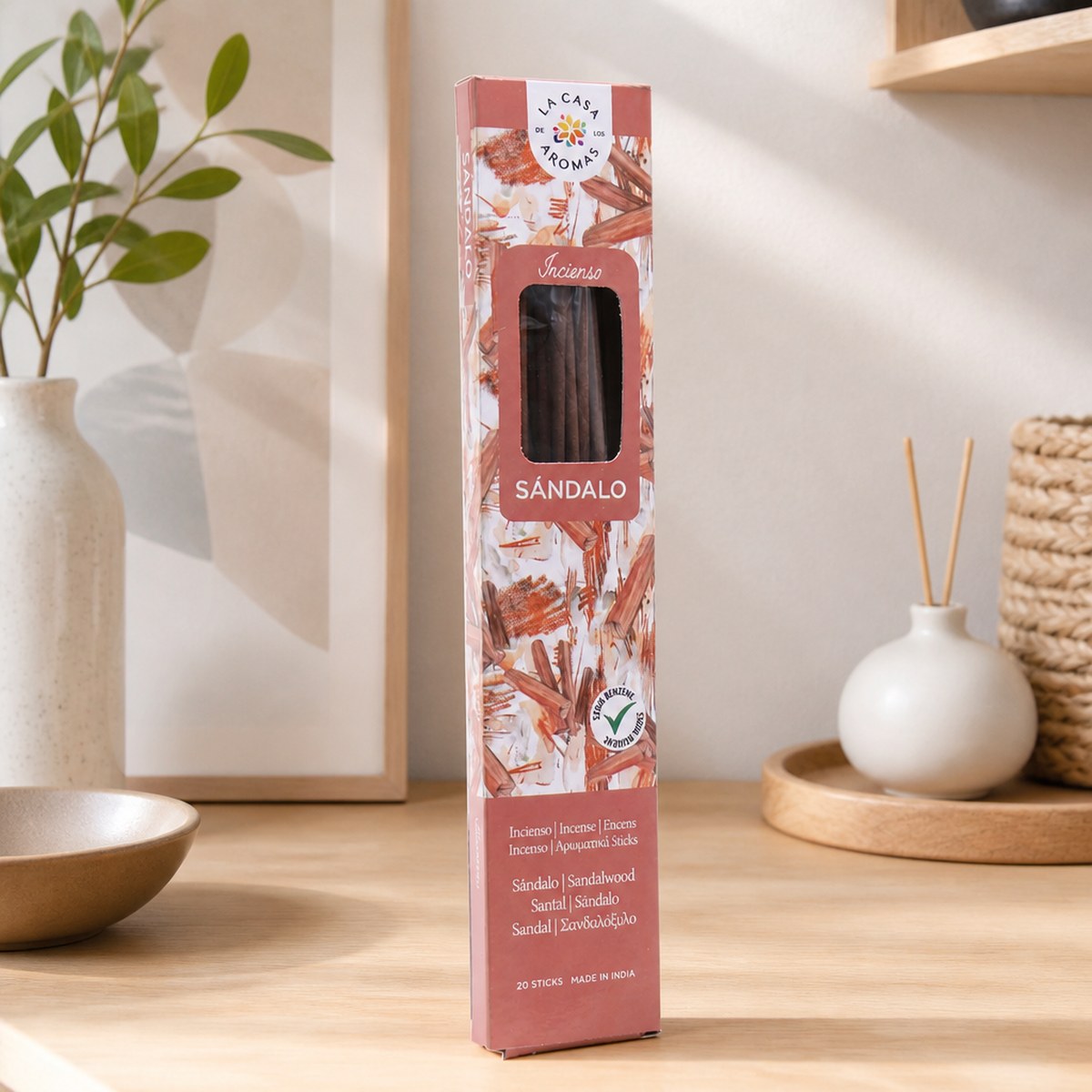 Sandelholz-Räucherstäbchen La Casa de los Aromas