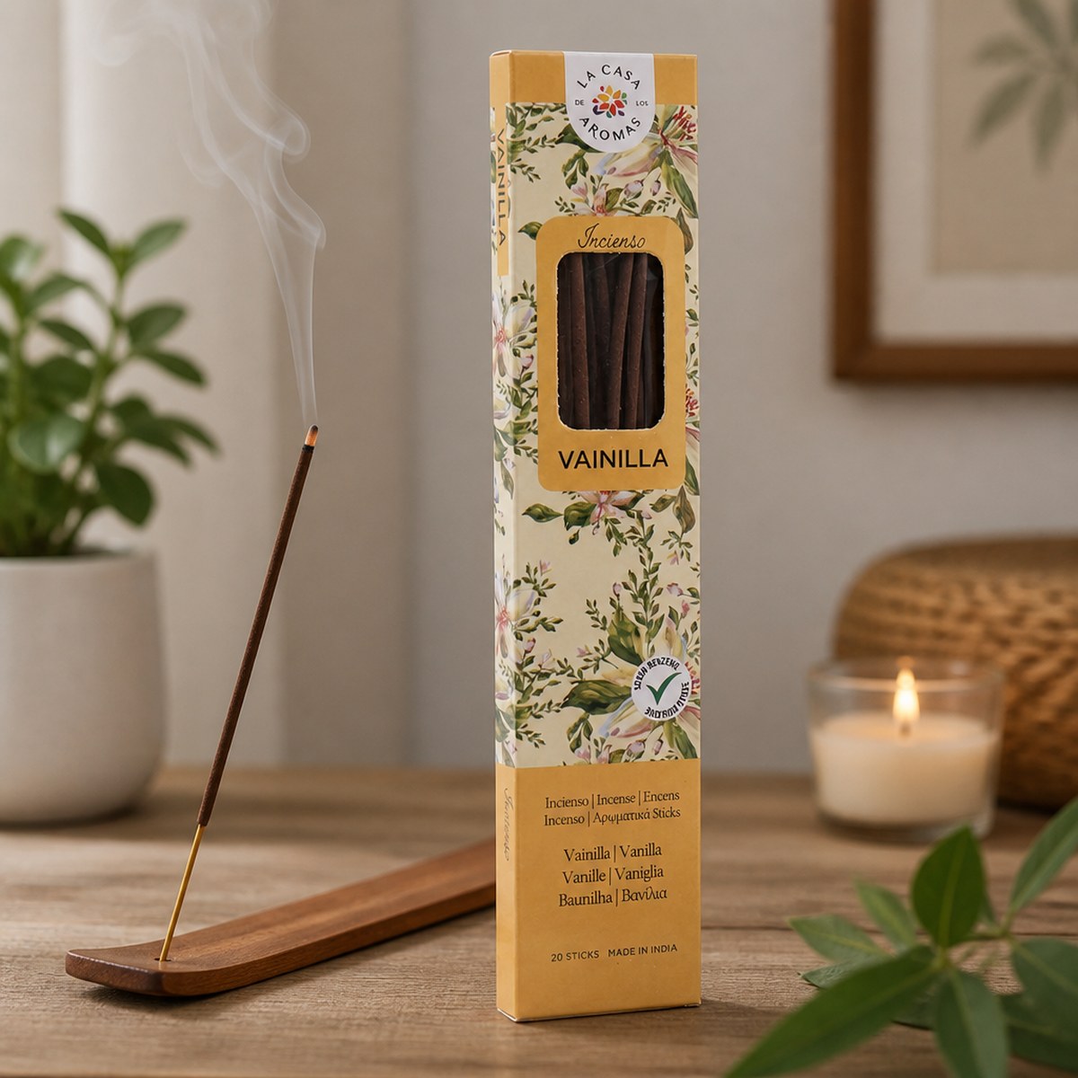 Räucherstäbchen Vanille La Casa de Aromas