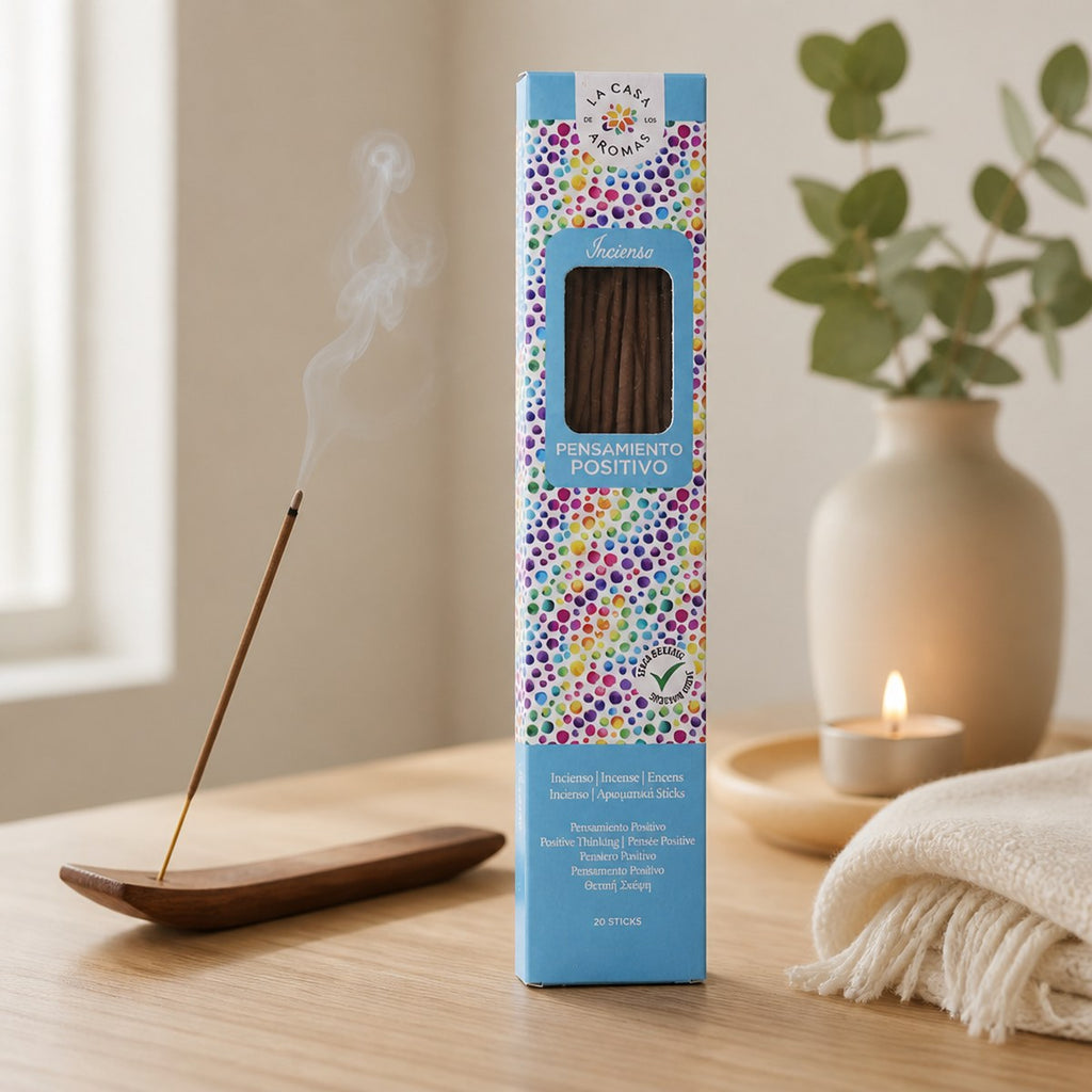 Räucherstäbchen Positive Gedanken von La Casa de los Aromas, 20 Stück