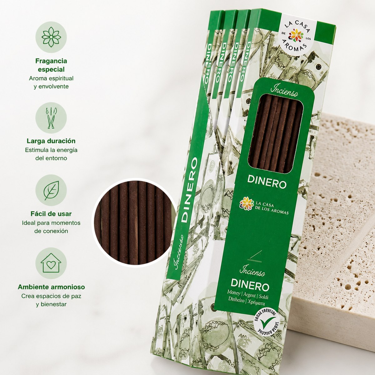 Räucherstäbchen Geld La Casa de los Aromas
