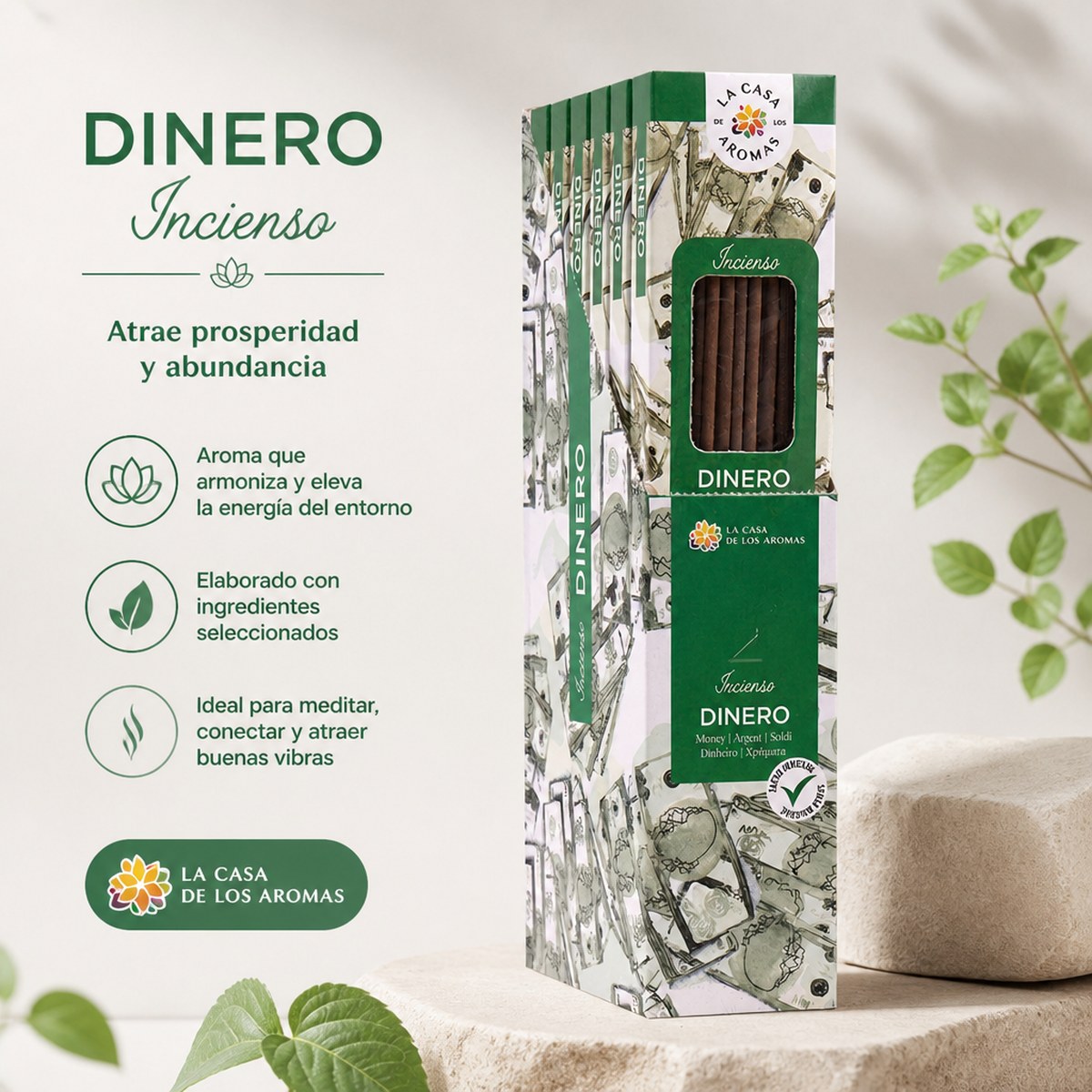 Räucherstäbchen Geld La Casa de los Aromas