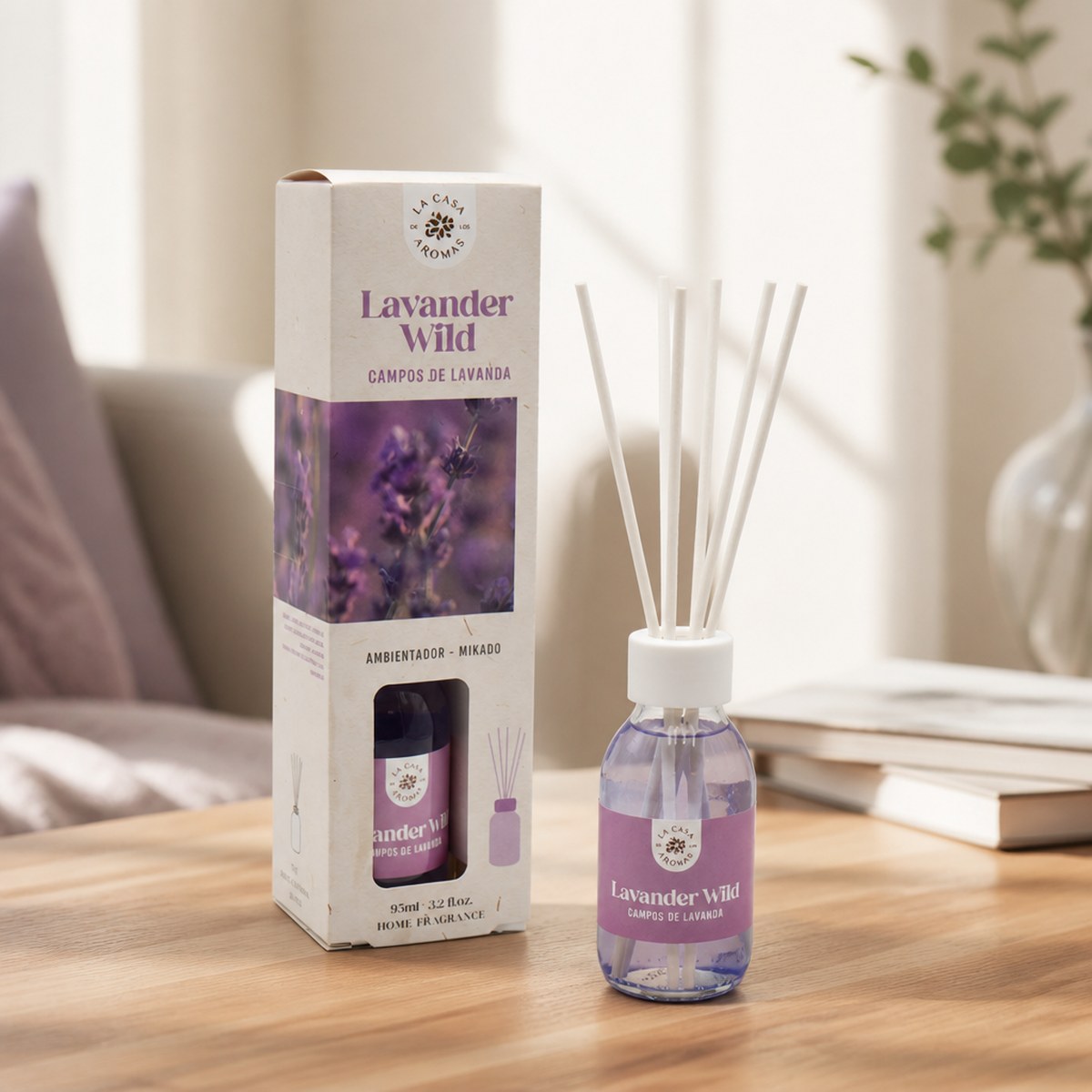 Wildlavendel-Lufterfrischer La Casa de los Aromas 95 ml