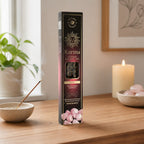Karma Räucherstäbchen mit Rosenquarz