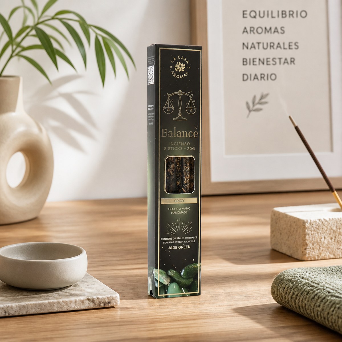 Grüner Jade-Weihrauch "Balance Espicado"