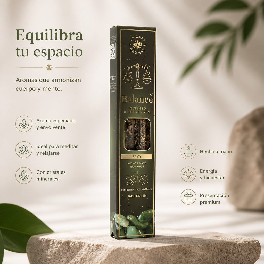 Grüner Jade-Weihrauch "Balance Espicado"