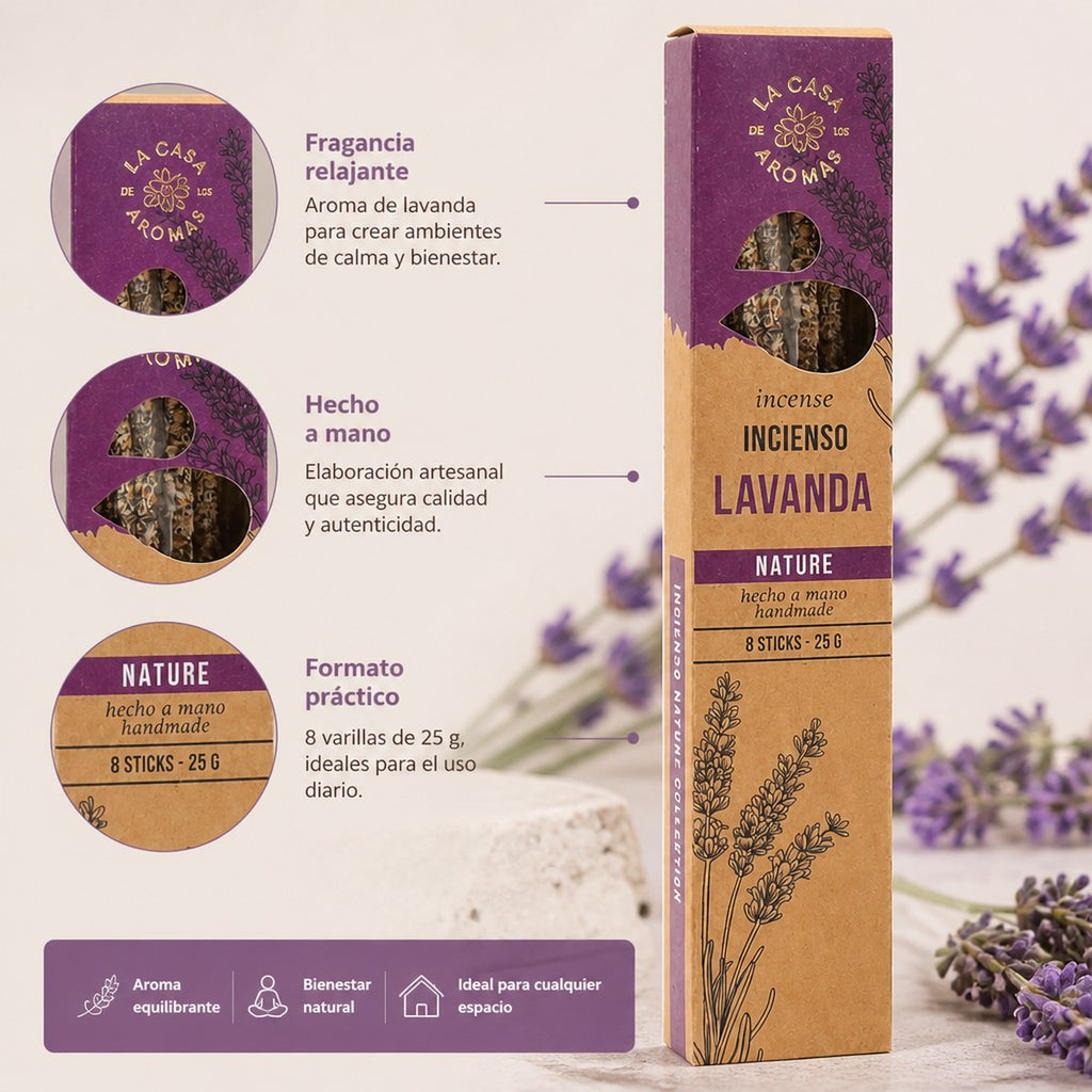 Räucherstäbchen Lavendel La Casa de los Aromas