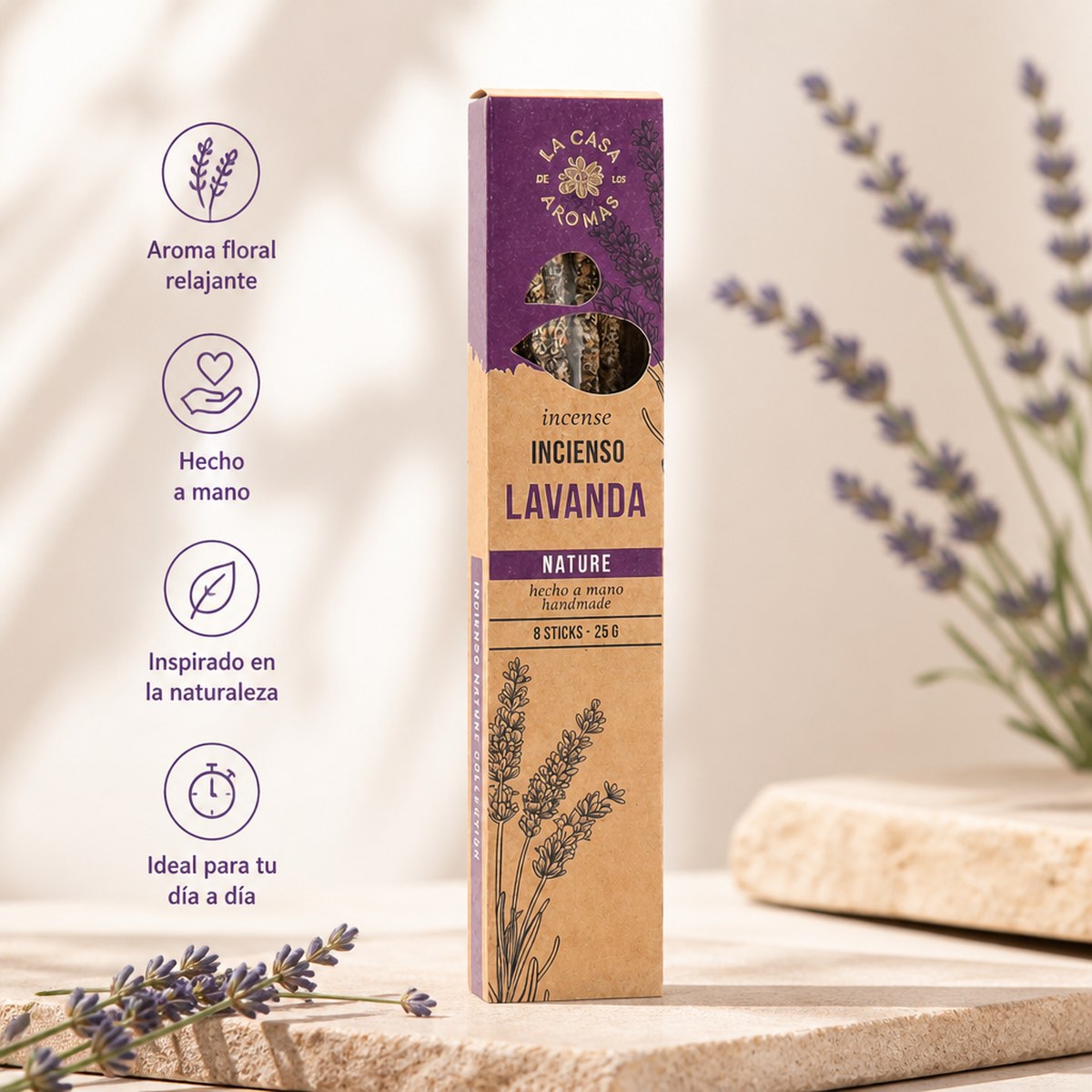 Räucherstäbchen Lavendel La Casa de los Aromas