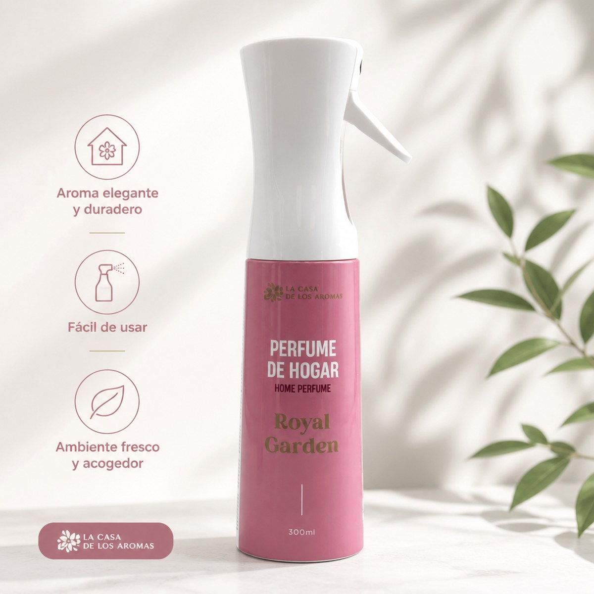 Raumduft Royal Garden von La Casa de los Aromas, 300 ml