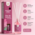 Mikado Lufterfrischer Kirschblüte La Casa de los Aromas | 50 ml | Zarter Duft | Zuhause