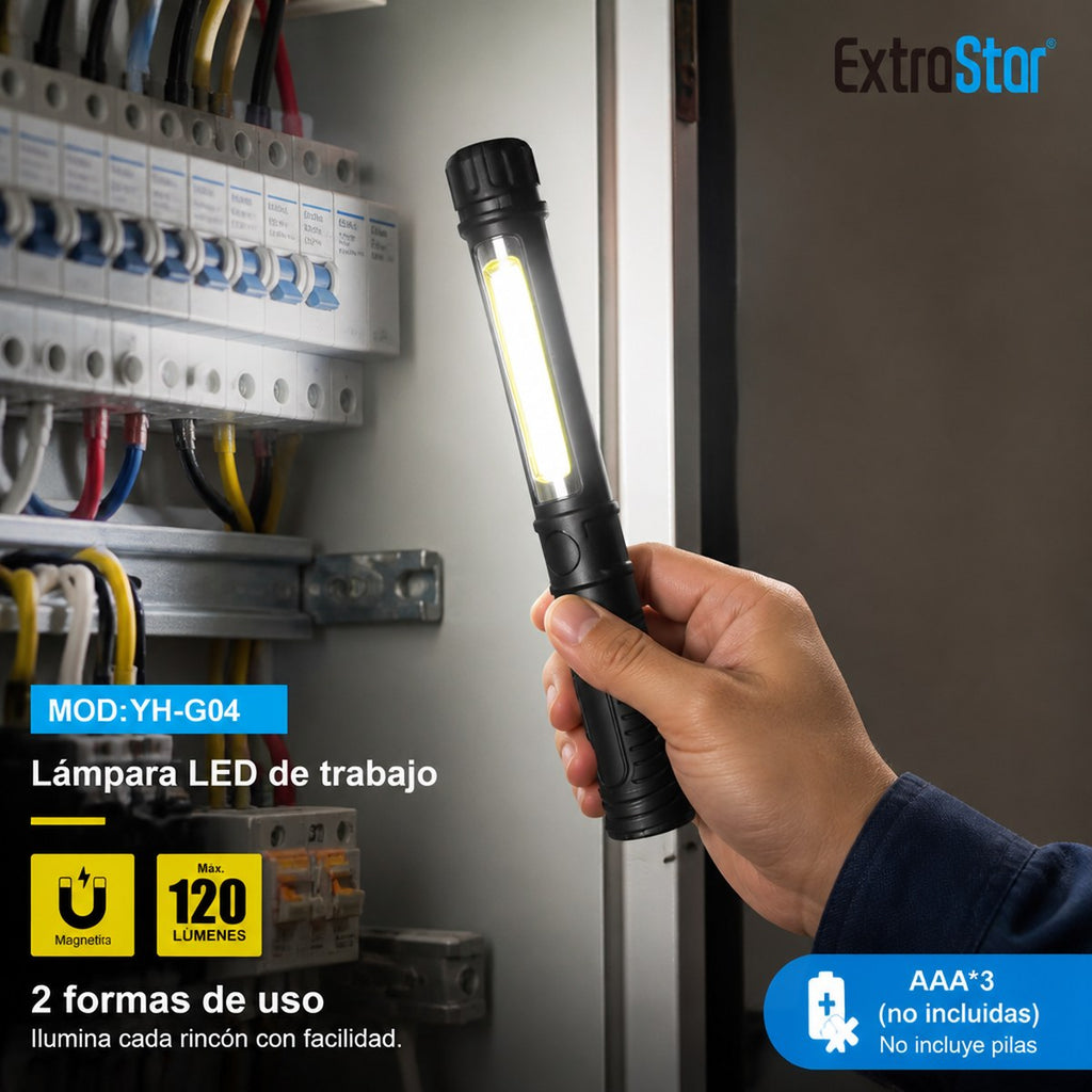 ExtroStar Magnetische LED-Arbeitsleuchte