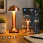 Wiederaufladbare LED-Schreibtischlampe mit einstellbarer Farbtemperatur