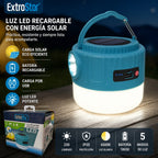 ExtroStar tragbare LED-Solarleuchte
