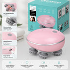 PRITECH Elektrisches Kopfhautmassagegerät | Rotlicht | IPX7 | 3 Modi