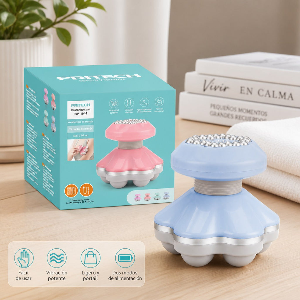 Prittech Mini-Massagegerät (Dual Power)
