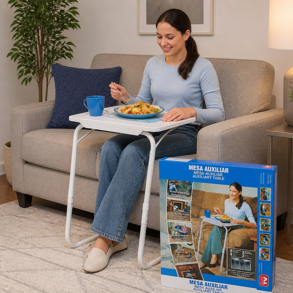 Adjustable Side Table - Portable