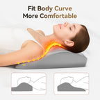 Cabezal de masaje shiatsu 3D con función de calor, masajeador portátil de 12V para el cuello y hombros, masajeador eléctrico para el dorso para uso en el hogar, oficina y automóvil, 12W de potencia