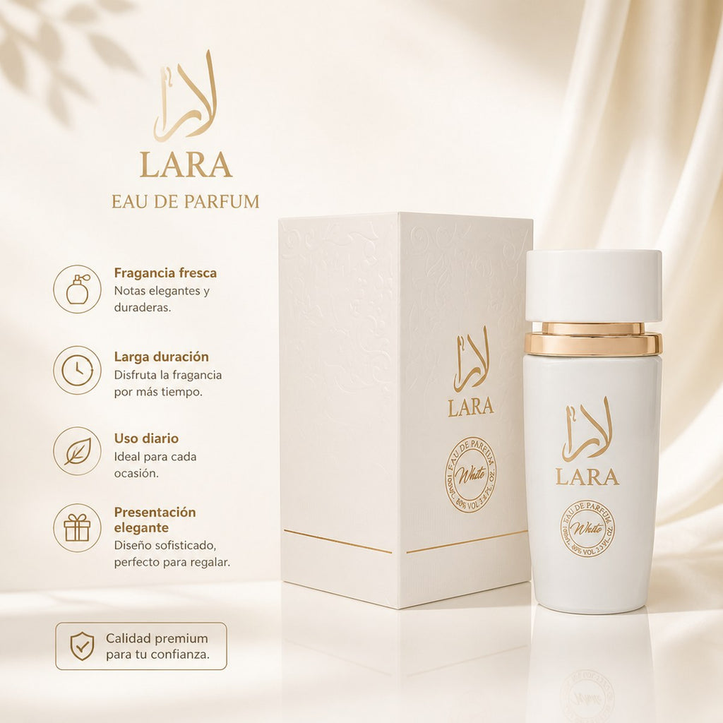 Lara White Eau de Parfum Frischer Duft