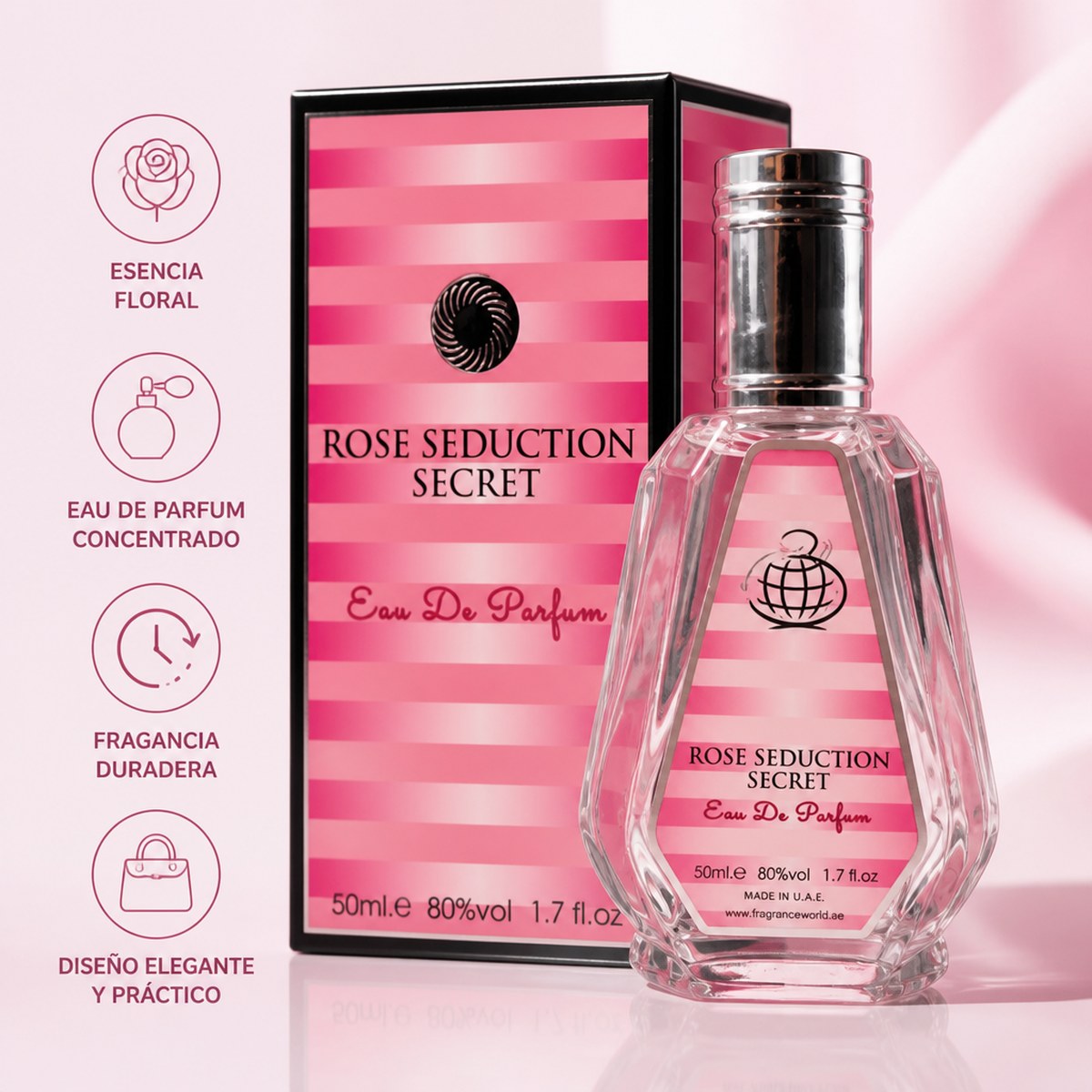 Rose Seduction Secret Eau de Parfum 50ml