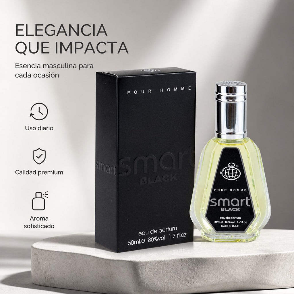 Eau de Parfum Smart Black for Men