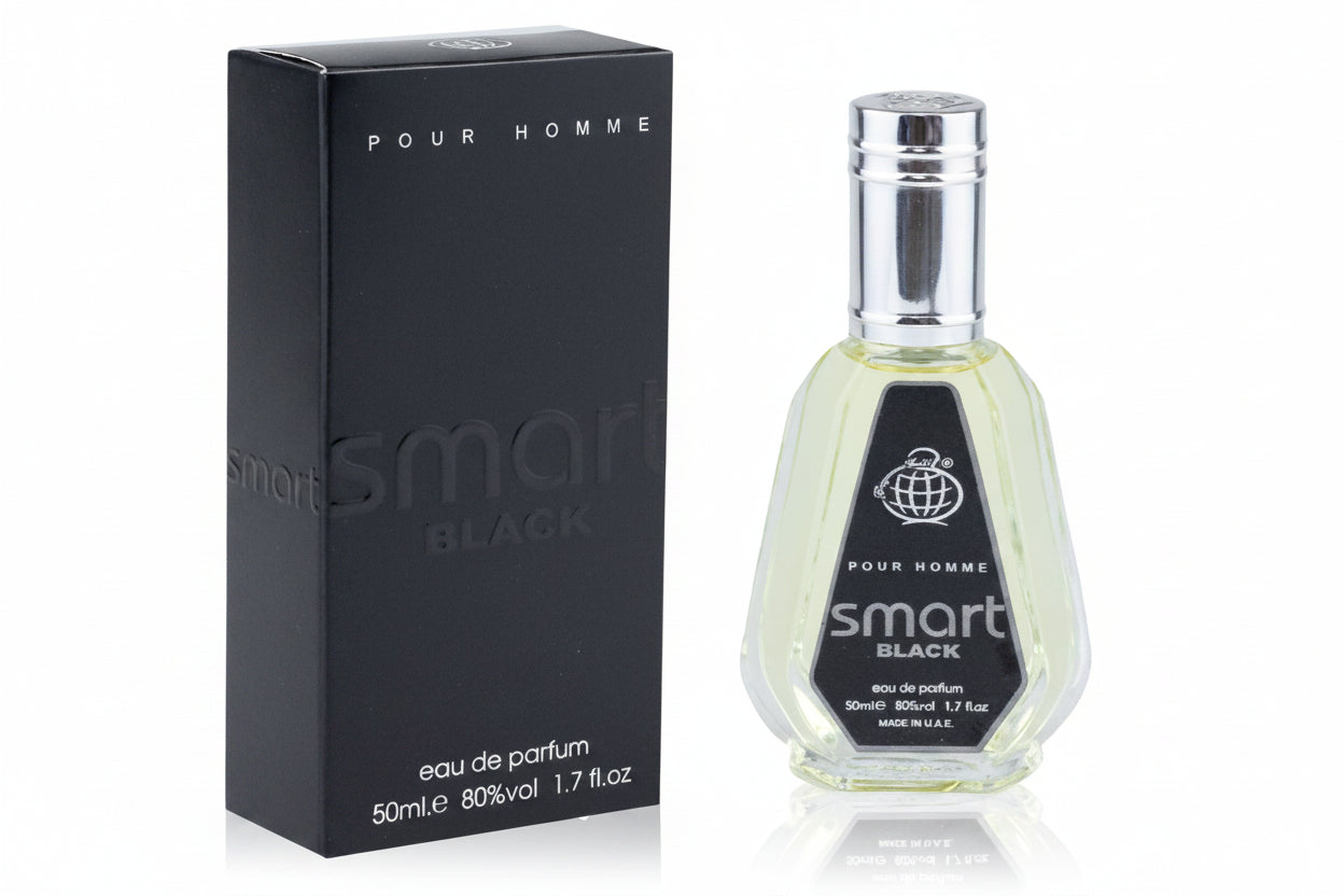 Smart Black Pour Homme Eau de Parfum product images and lifestyle scenes