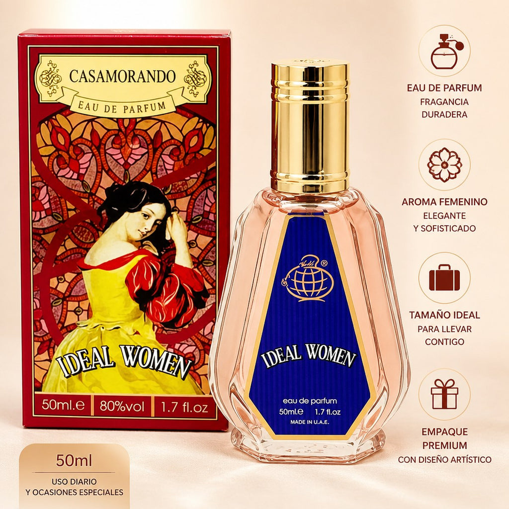 Casamorando Ideal Women Eau de Parfum für Sie, 50ml