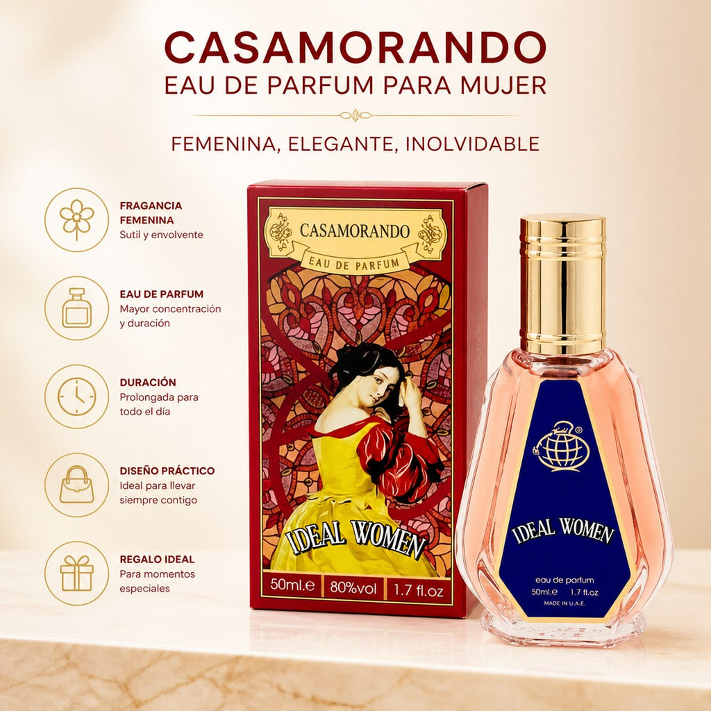 Casamorando Ideal Women Eau de Parfum für Sie, 50ml