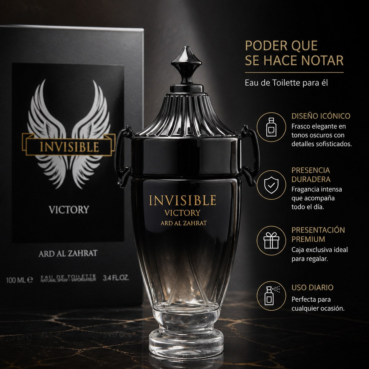Eau de Toilette Ard Al Zahrat Victoria Invisible