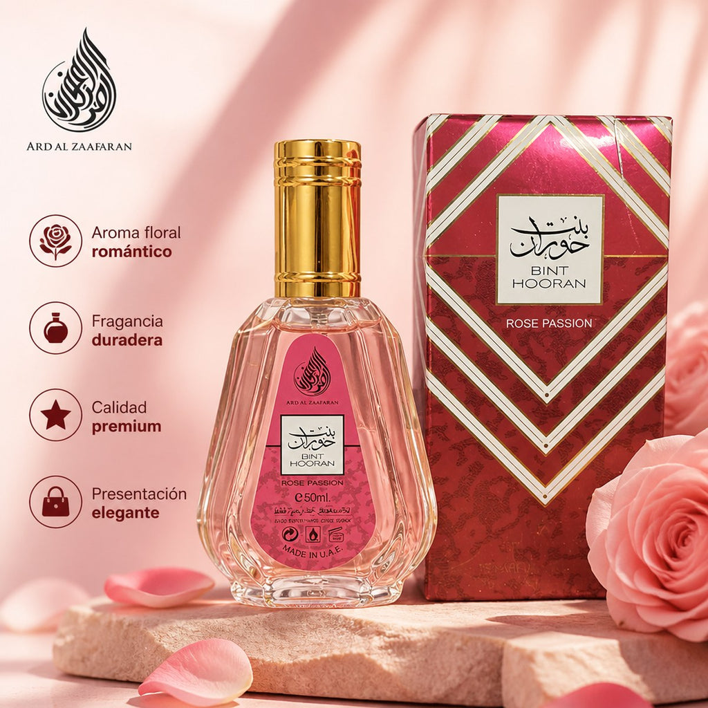 ARD AL ZAAFARAN Bint Hooran Rose Passion Eau de Parfum 50ml