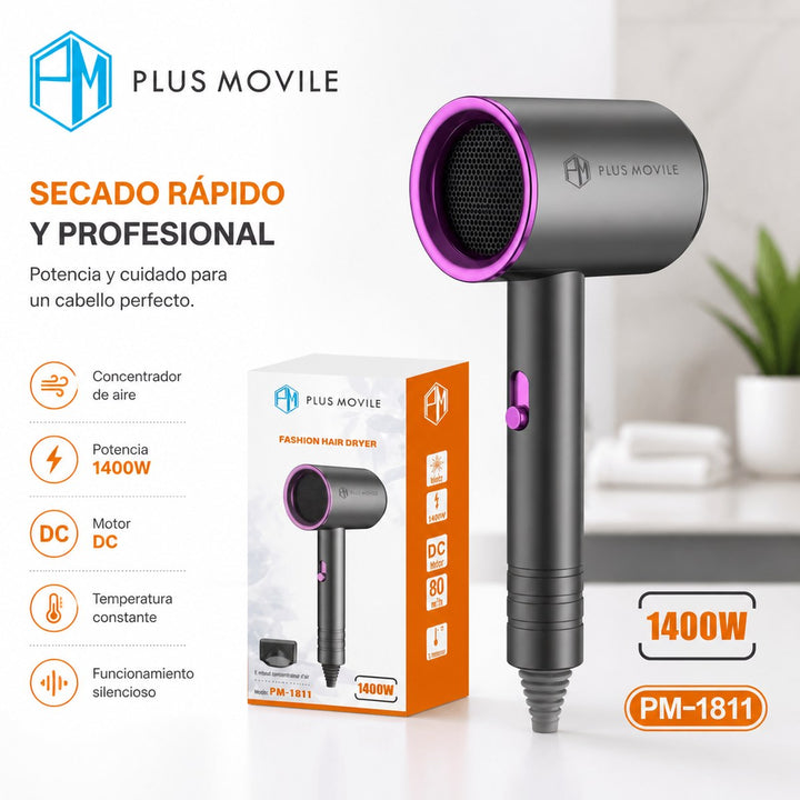 Haartrockner Fashion PLUS MOBILE 1400W