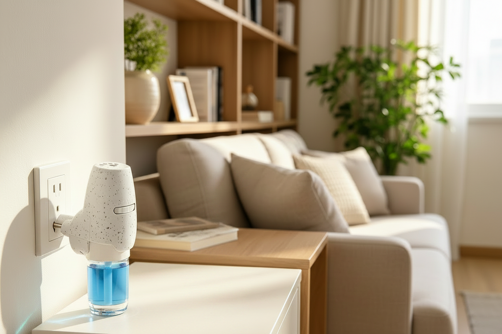 Elektrischer Lufterfrischer mit Nachfüllpack Baumwollblüte Clean – Komplettset