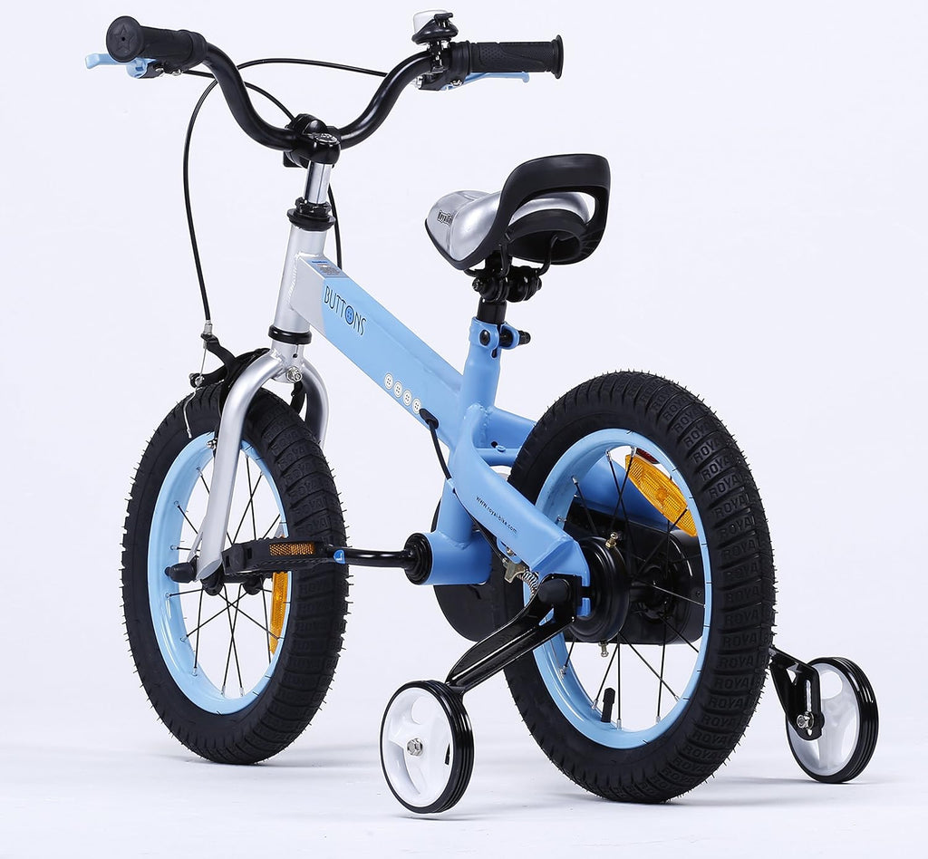 Bicicleta para niños con ruedas de entrenamiento, bicicleta para niños y niñas, bicicleta de 12/14/16 pulgadas para niños de 3 a 6 años