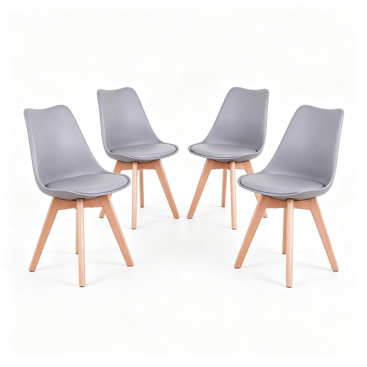 Silla elegante con forma ergonomica, Silla funcional, Silla de oficina, Silla de estar, Silla de recepción (solo con 4 sillas)