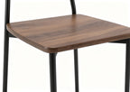Silla Madera Metal Sigrid Moblekit
