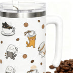 MUG TERMICO 1200ML COFFEE COOL CATS
