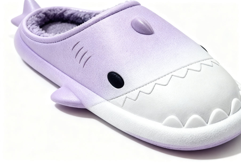 Zapatillas de Casa Forma de Tiburón para Mujer