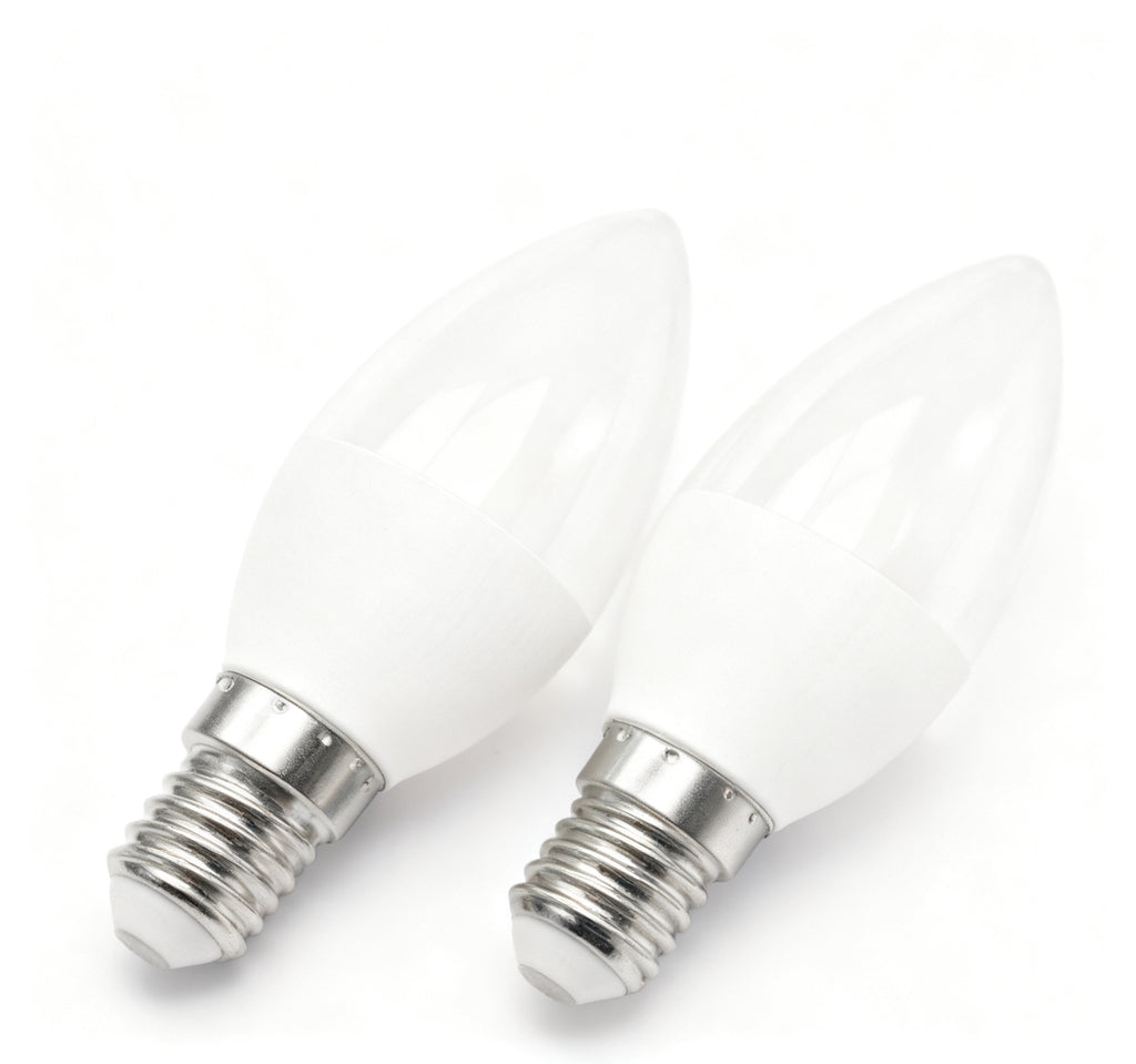 Bombilla LED C37 E14 8W Pack2 Luz Natural