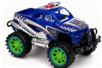 COCHE POLICIA 4X4 BURBUJA
