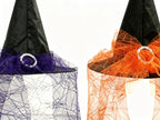 Gorro de Halloween con Malla Decorativa