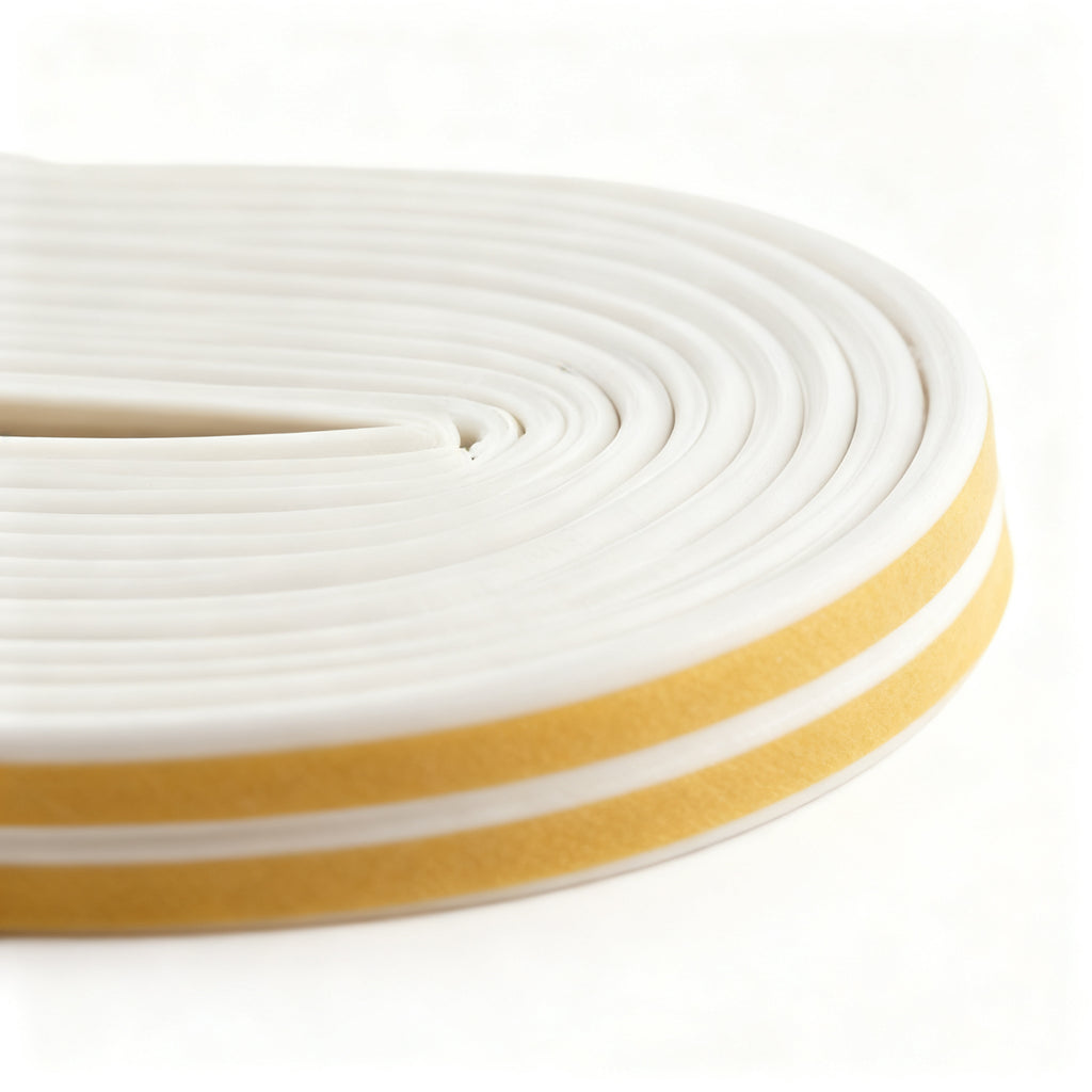 Burlete de Caucho Blanco 6M