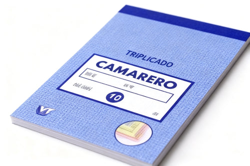 A6 Camarero Triplicado