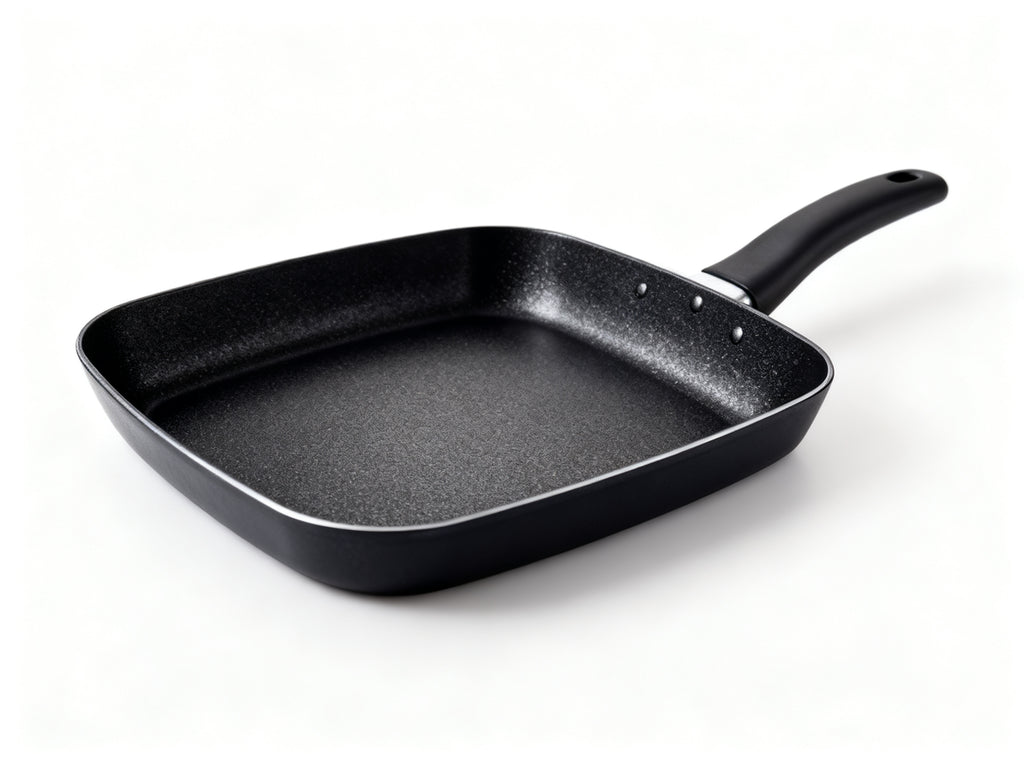 V BLACK ASADOR CUADRADO ALTO LISO 28