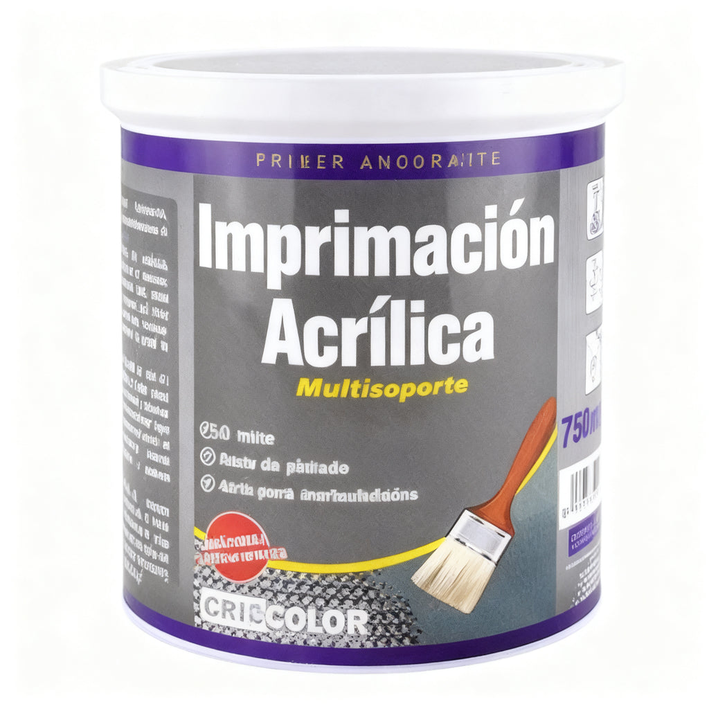 Imprimación Acrílica 750ml Criscolor