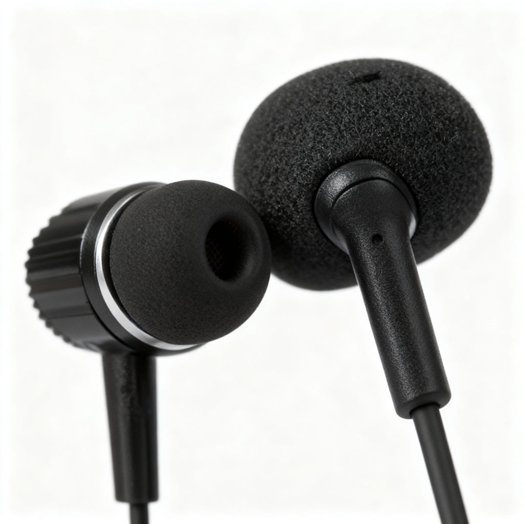 Auriculares Jack con Micrófono EP-262 Negro