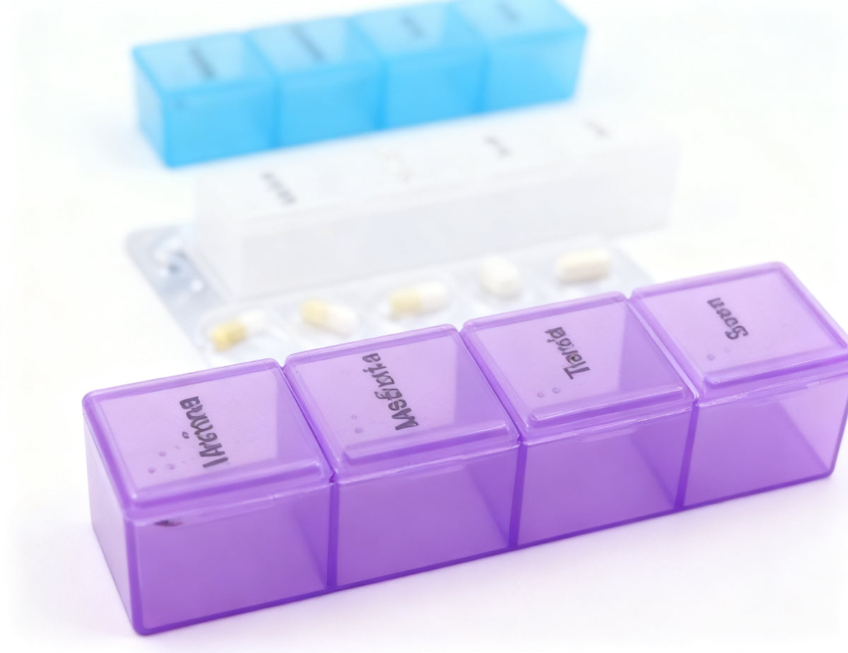 Pastillero de 4 Compartimentos
