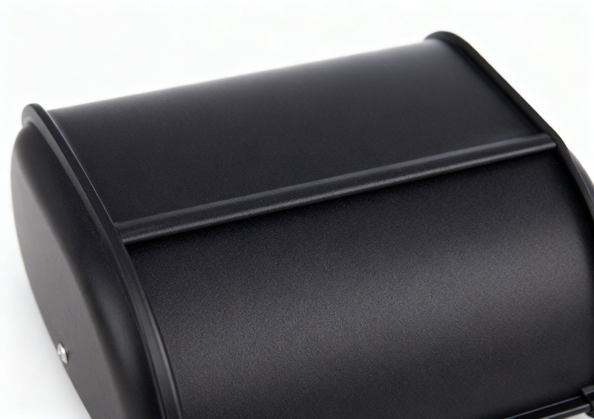 Panera Metalica con Tapa Quttin 34x23x14.5 cm