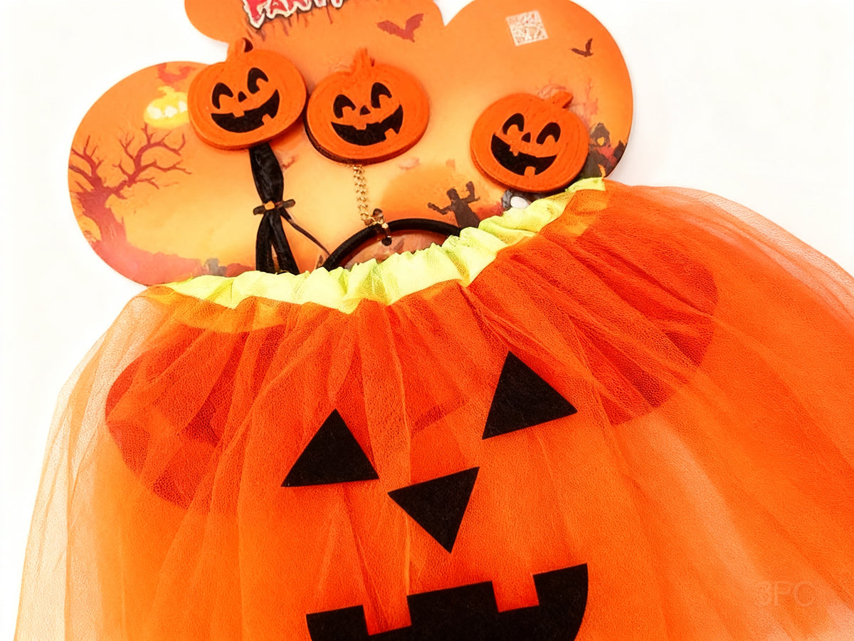 Conjunto de 3 Faldas de Tull Halloween