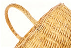 Cesta Mimbre Ovalada Miel 34x28x18/36 cm